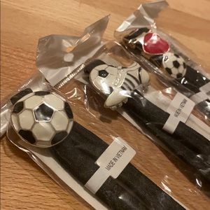 Soccer headbands set of three